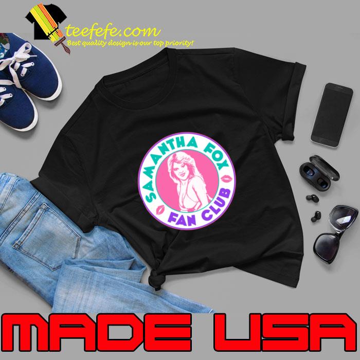 Samantha fox fan club English pop singer T-Shirt