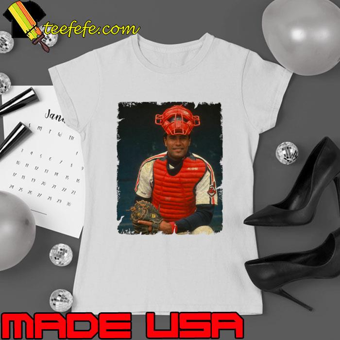 Sandy Alomar Jr. in Cleveland Guardians MLB Puerto Rican Baseball T-Shirt Sandy Alomar Jr. in Cleveland Guardians MLB Puerto Rican Baseball T-Shirt