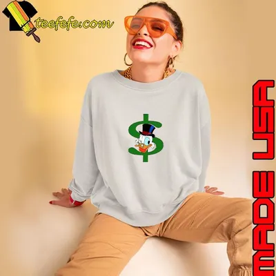 Scrooge McDuck - Dollar Sign T-Shirt