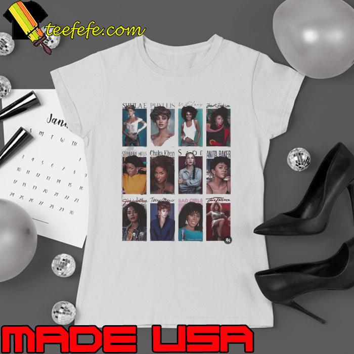 Sheila Phyllis Whitney Janet Jackson poster s Ladies tee Sheila Phyllis Whitney Janet Jackson poster s Ladies tee
