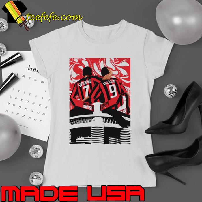 Shevchenko and Inzaghi Shirt Ladies tee Shevchenko and Inzaghi Shirt Ladies tee