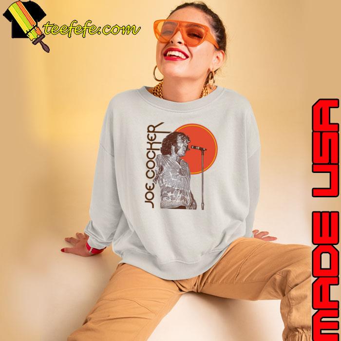 Singing On Stage Joe Cocker Unisex T-Shirt Singing On Stage Joe Cocker Unisex T-Shirt