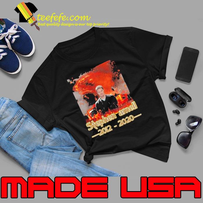 Stephen amell 2012 2022 fire shirt Stephen amell 2012 2022 fire shirt