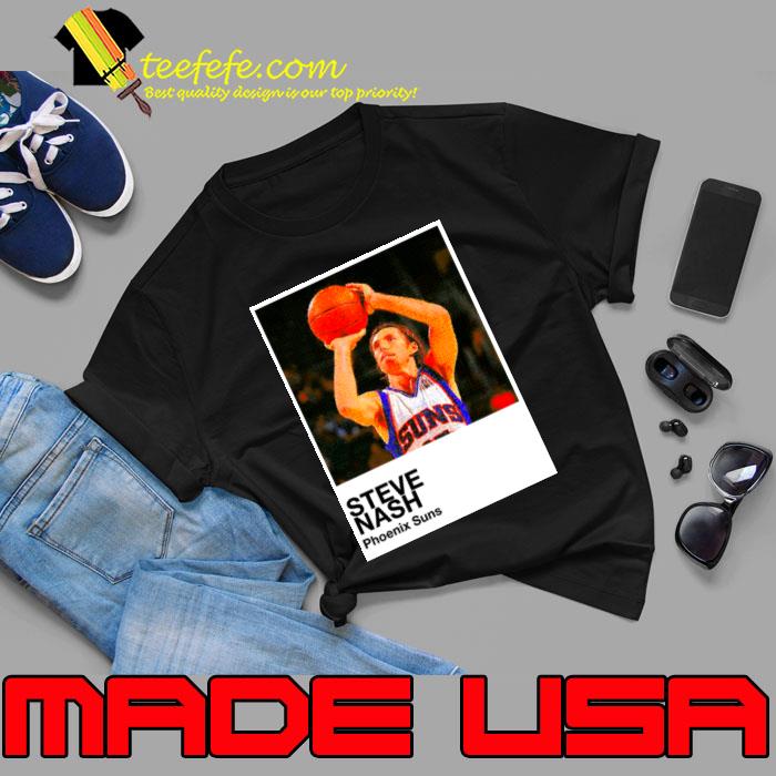 Steve Nash Player Basketball A Canadian Phoenix Suns 8bit Pantone T-Shirt