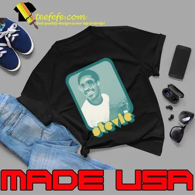Stevie Wonder Retro Aesthetic Signature T-Shirt