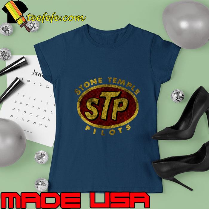 Stone Temple Pilots Retro Halftone T-Shirt Ladies tee Stone Temple Pilots Retro Halftone T-Shirt Ladies tee