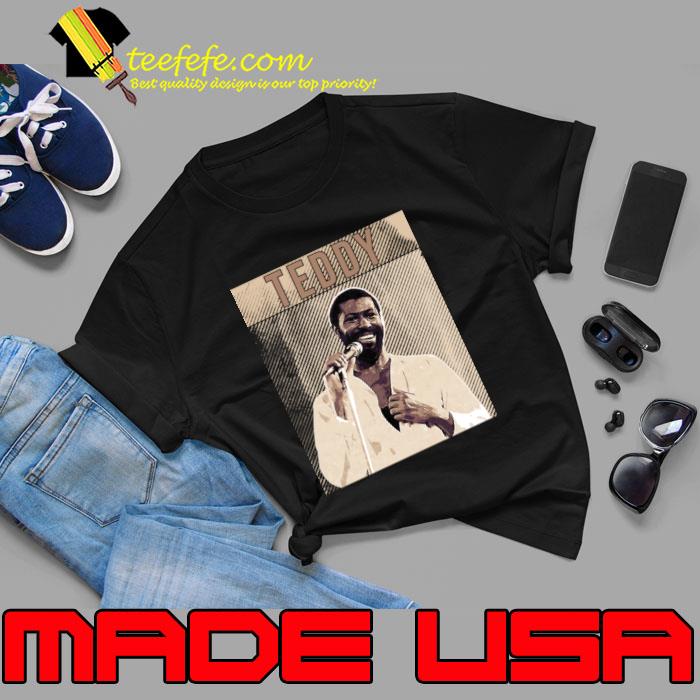 Teddy pendergrass Brown poster T-Shirt