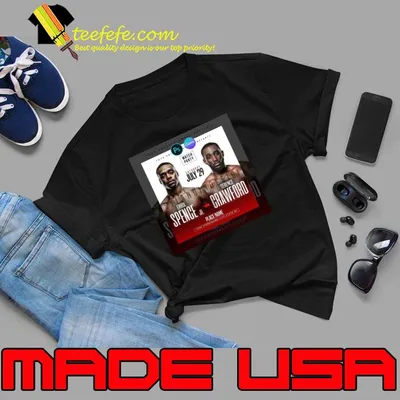 Terence Crawford vs Errol Spence Flyer Shirt