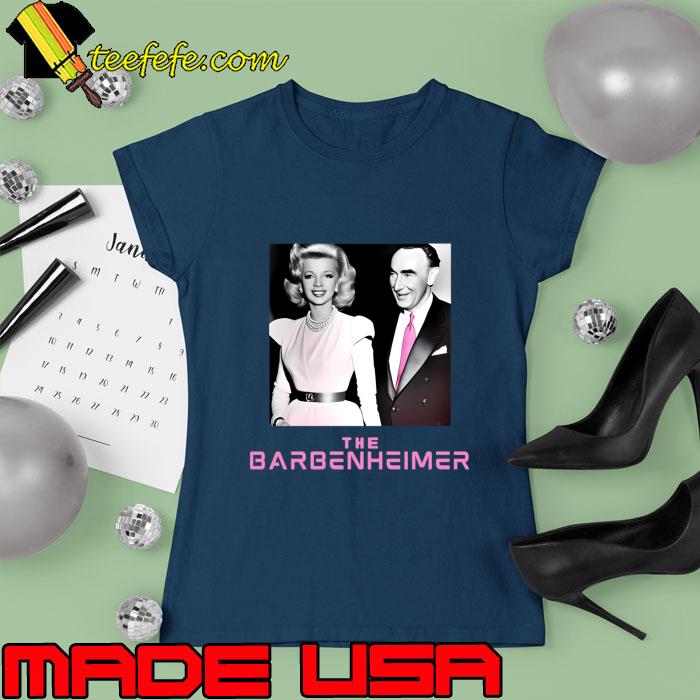 The Barbenheimer T-Shirt Ladies tee The Barbenheimer T-Shirt Ladies tee