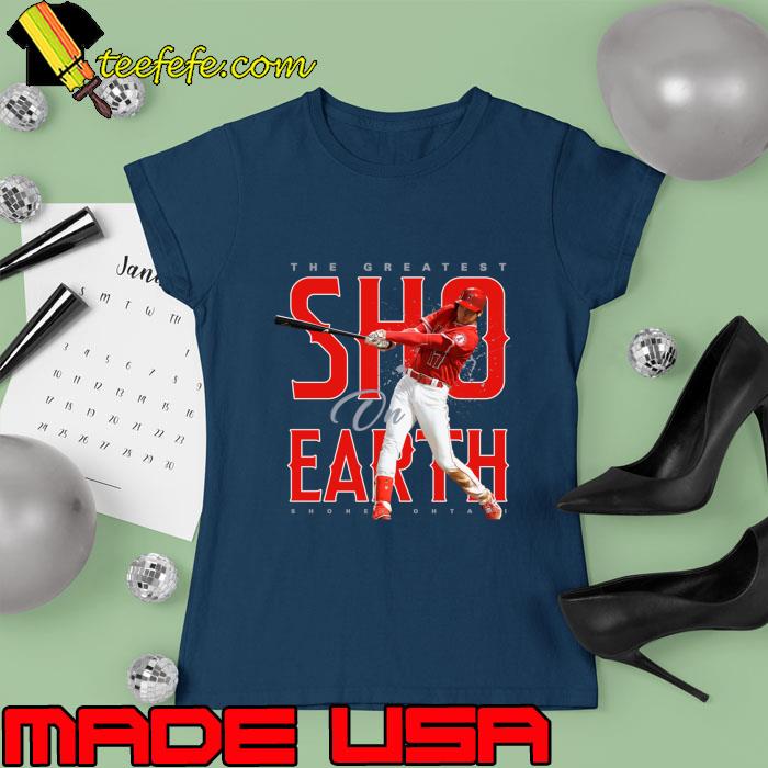 The Greatest Shohei Ohtani Japanese Baseball Los Angeles Angels T-Shirt Ladies tee The Greatest Shohei Ohtani Japanese Baseball Los Angeles Angels T-Shirt Ladies tee