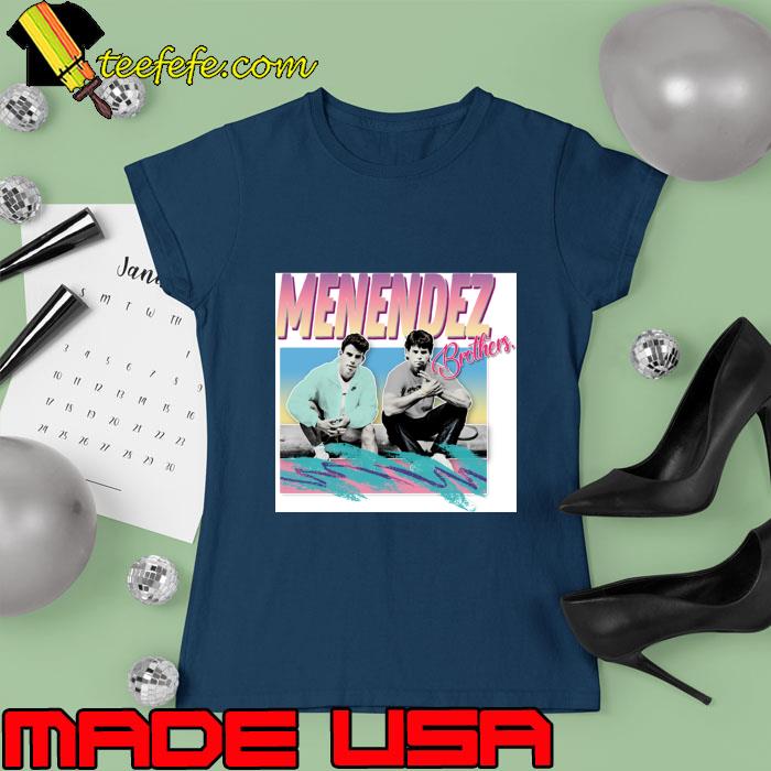 The Menendez Brothers 90s True Crime Aesthetic T-Shirt Ladies tee The Menendez Brothers 90s True Crime Aesthetic T-Shirt Ladies tee