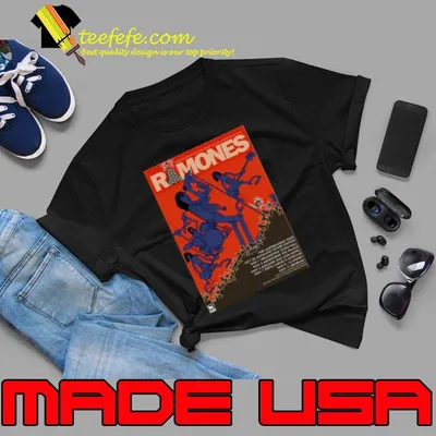 The Ramones 1989 Australasian Tour Oct 20 Auckland Power Station T-Shirt