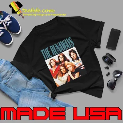 The runaways 70s glam American rock band T-Shirt