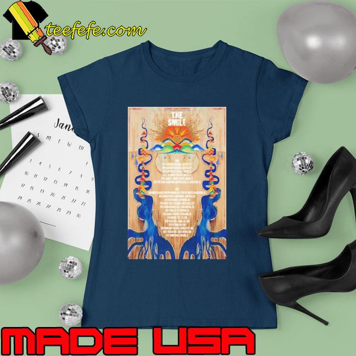 The Smile North American 2023 Poster s Ladies tee The Smile North American 2023 Poster s Ladies tee