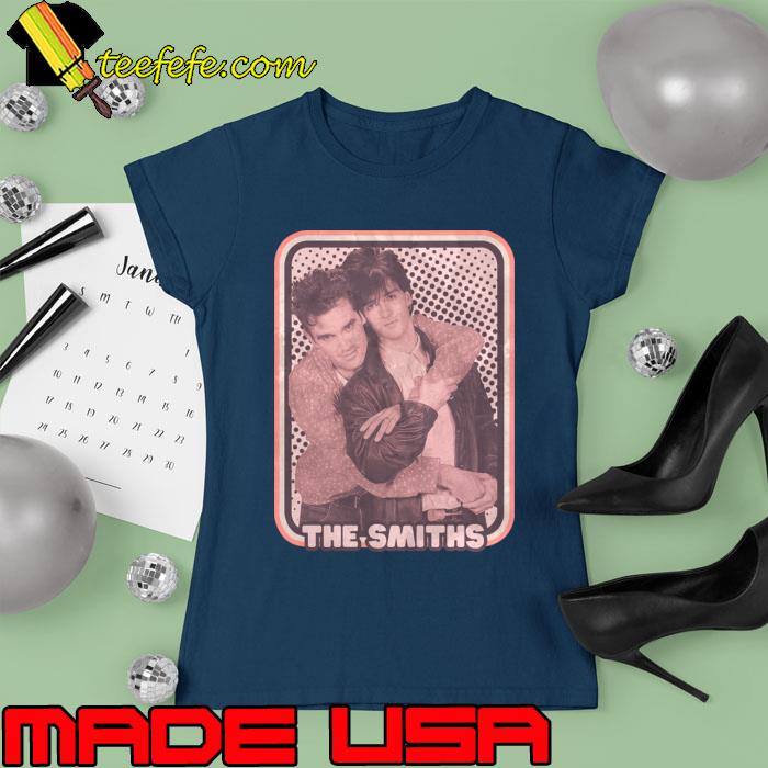 The smiths english rock band 1982 Morrissey Johnny Marr T-Shirt Ladies tee The smiths english rock band 1982 Morrissey Johnny Marr T-Shirt Ladies tee