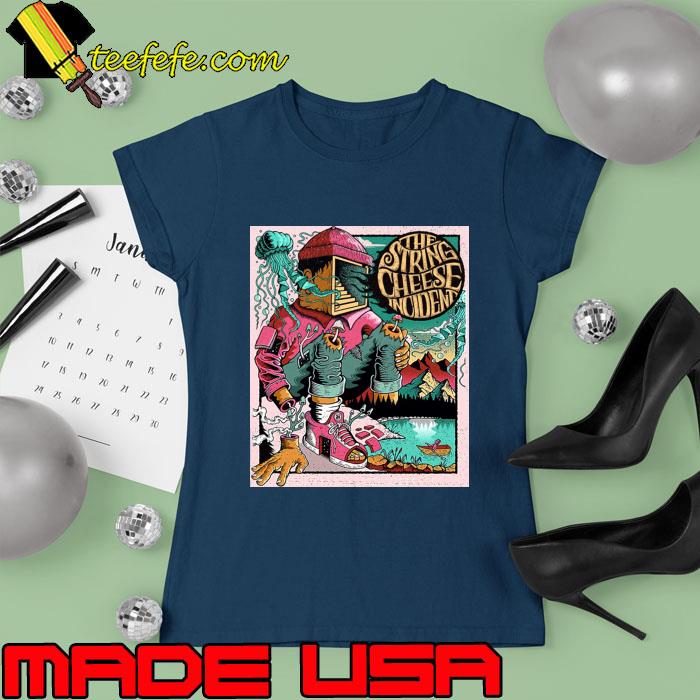 The String Cheese Incident Poster T-Shirt Ladies tee The String Cheese Incident Poster T-Shirt Ladies tee