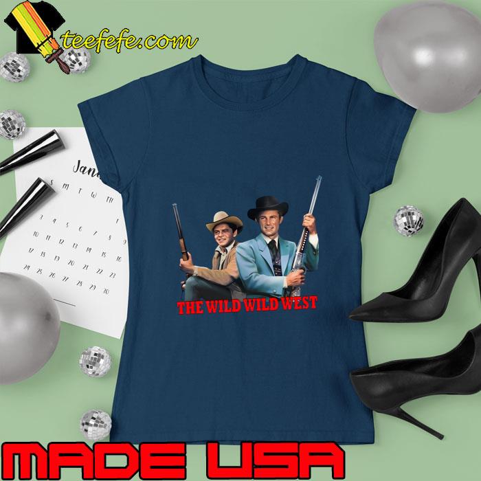 The Wild Wild West 60s Sci Fi Western T-Shirt Ladies tee The Wild Wild West 60s Sci Fi Western T-Shirt Ladies tee