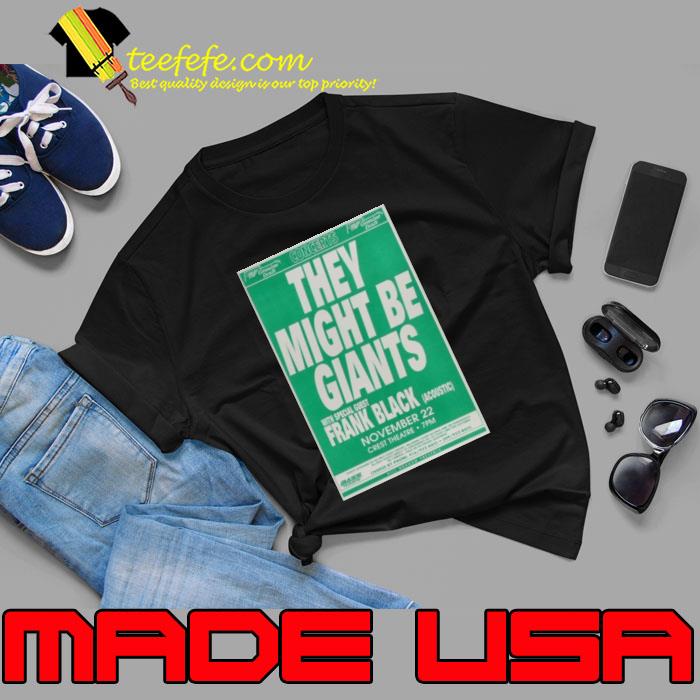 They Might be Giants with special huest frank black november T-Shirt
