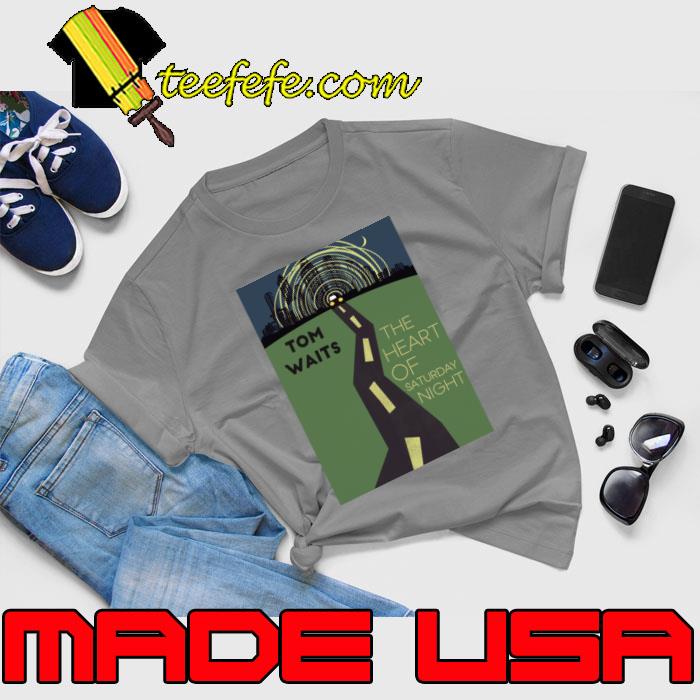 Tom Waits Heart of Saturday Night Vintage Book Cover T-Shirt Unisex Tom Waits Heart of Saturday Night Vintage Book Cover T-Shirt Unisex