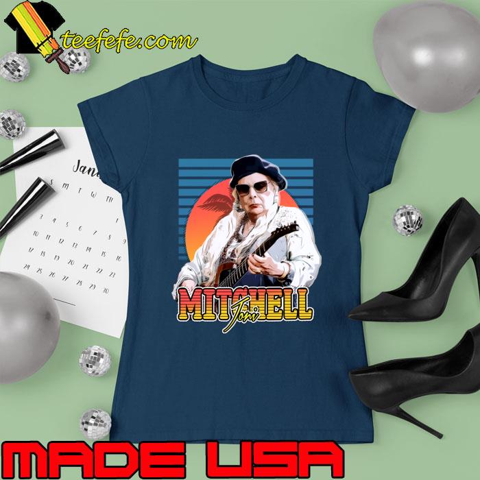 Top retro Legends Joni Mitchell Canadian-American musician T-Shirt Ladies tee Top retro Legends Joni Mitchell Canadian-American musician T-Shirt Ladies tee