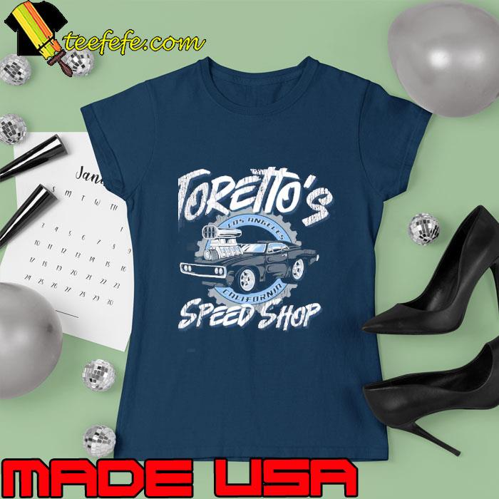Toretto’s Speed Shop Fast And Furious Unisex T-Shirt Ladies tee Toretto’s Speed Shop Fast And Furious Unisex T-Shirt Ladies tee