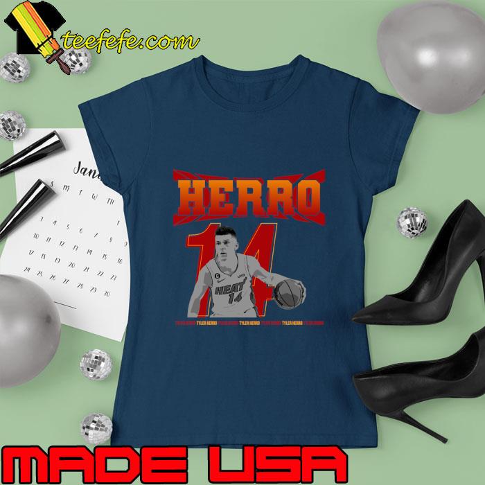 Tyler Herro An American basketball player for Miami Heat NBA T-Shirt Ladies tee Tyler Herro An American basketball player for Miami Heat NBA T-Shirt Ladies tee