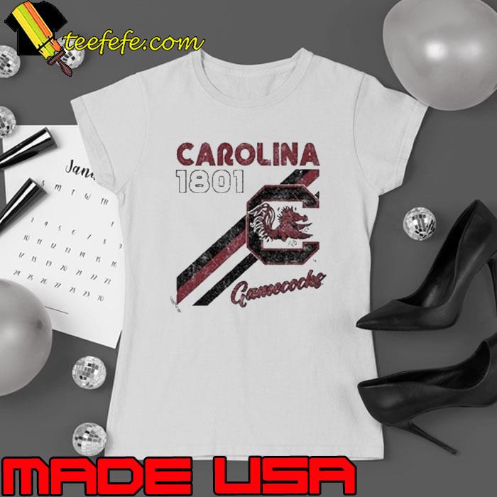 Usc Retro Stripe Carolina Gamecocks 1801 s Ladies tee Usc Retro Stripe Carolina Gamecocks 1801 s Ladies tee