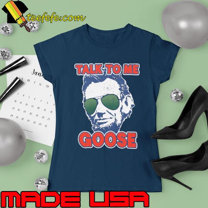 Vintage Lincoln In Aviators Talk To Me Goose Pun Apparel Shirt Ladies tee Vintage Lincoln In Aviators Talk To Me Goose Pun Apparel Shirt Ladies tee