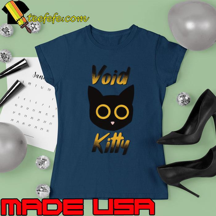 Void Kitty Cat of Darkness Punk T-Shirt Ladies tee Void Kitty Cat of Darkness Punk T-Shirt Ladies tee