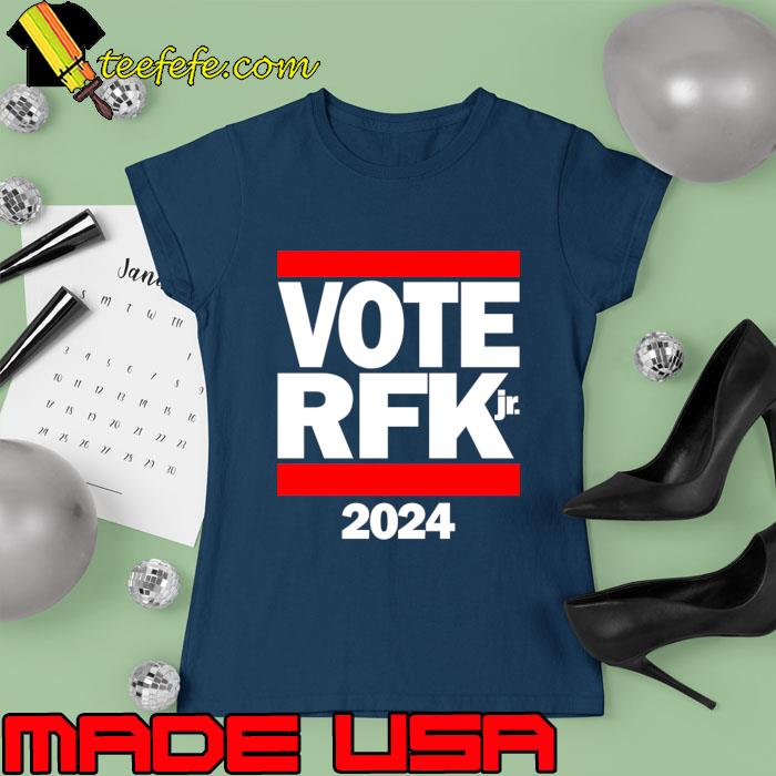 Vote RFK Robert F. Kennedy, Jr. Democrat T-Shirt Ladies tee Vote RFK Robert F. Kennedy, Jr. Democrat T-Shirt Ladies tee