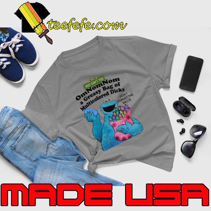 Why Don't You Cookies A Greasy Bag Of Multicolored Muppet s Unisex Why Don't You Cookies A Greasy Bag Of Multicolored Muppet s Unisex