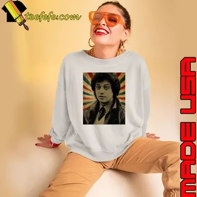 William Martin Joel Piano Man Photo American Singer Pianist T-Shirt