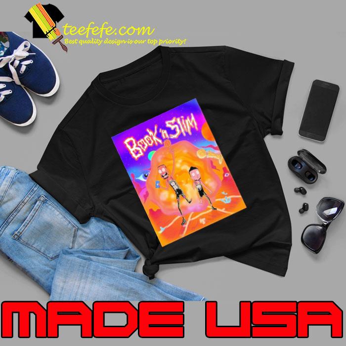 Wubba Lubba Dub-Dub Book Slim Shirt
