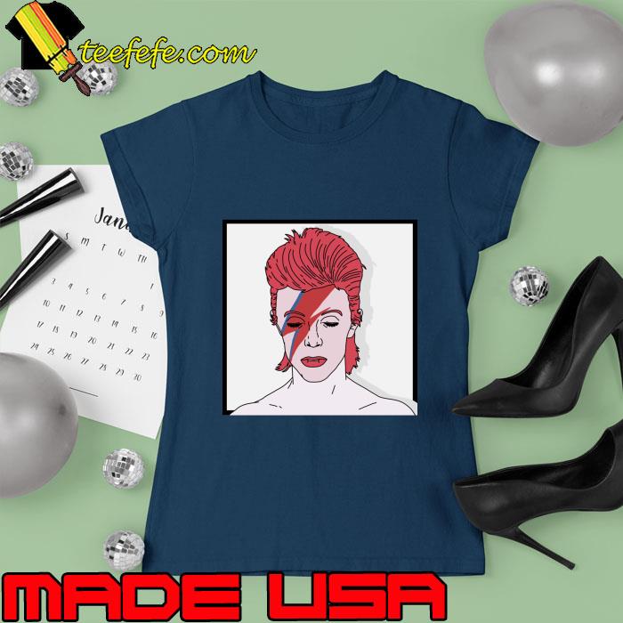 Ziggy Stardust David Bowie English singer T-Shirt Ladies tee Ziggy Stardust David Bowie English singer T-Shirt Ladies tee