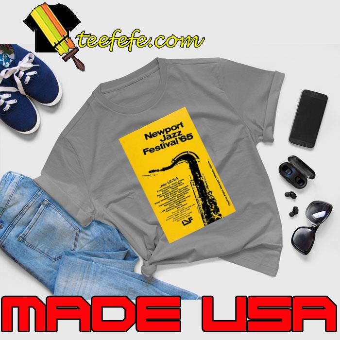 1965 Newport Jazz Festival Frank Sinatra Count Basie Oscar Pelerson T-Shirt Unisex 1965 Newport Jazz Festival Frank Sinatra Count Basie Oscar Pelerson T-Shirt Unisex