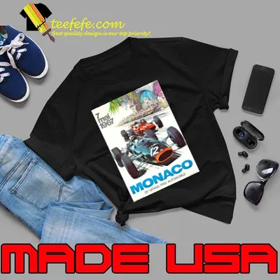1967 Monaco Grand Prix Racing T-Shirt