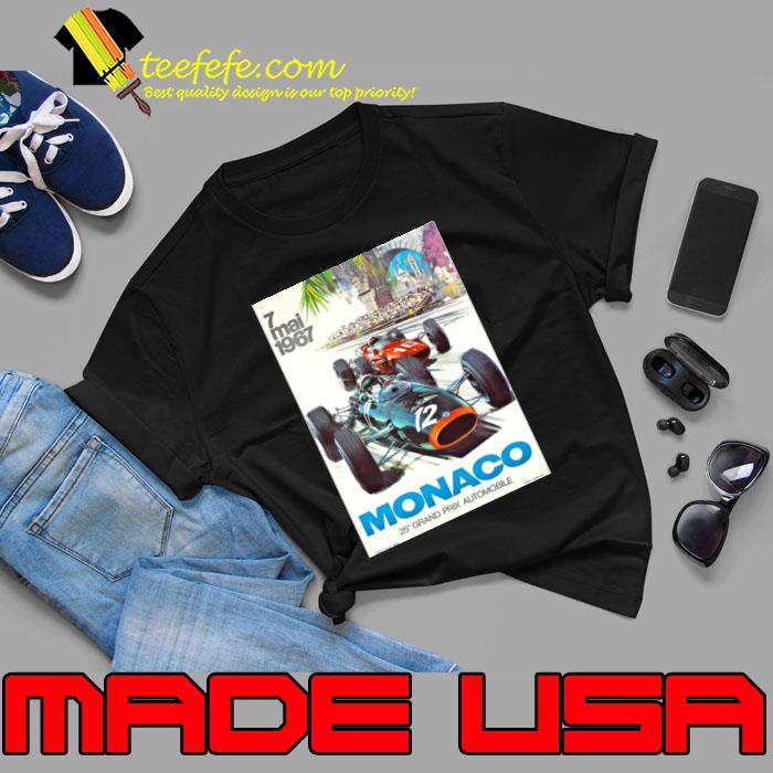 1967 Monaco Grand Prix Racing T-Shirt