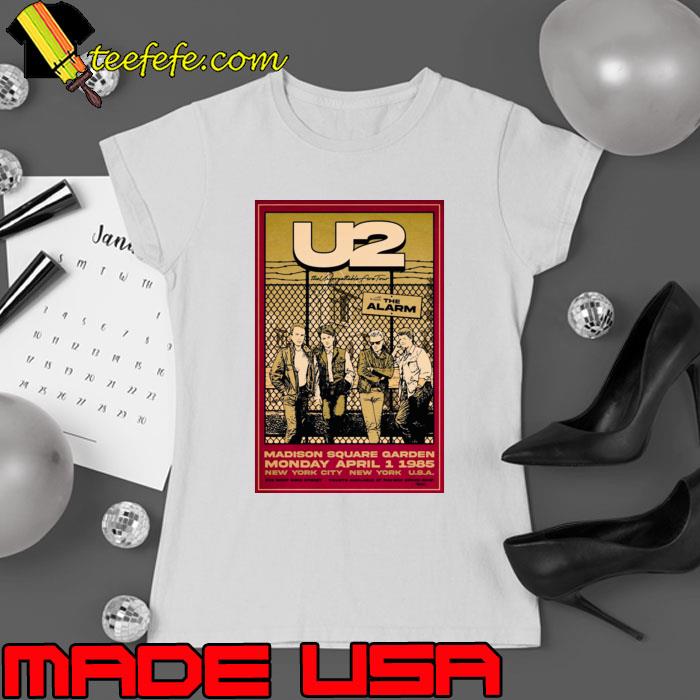 1985 U2 madison square garden monday nrw york city concert tour T-Shirt Ladies tee 1985 U2 madison square garden monday nrw york city concert tour T-Shirt Ladies tee
