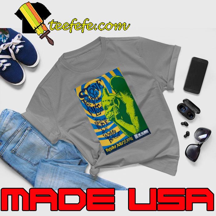1994 Stone Temple Pilots The Fabulous Bud Wiskey Concert announcement T-Shirt Unisex 1994 Stone Temple Pilots The Fabulous Bud Wiskey Concert announcement T-Shirt Unisex
