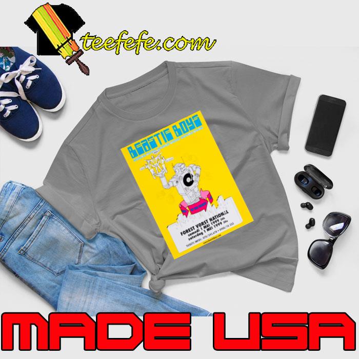1999 Beastie Boys World Tour Forest Vorst National T-Shirt Unisex 1999 Beastie Boys World Tour Forest Vorst National T-Shirt Unisex