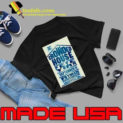 2007 Crowded House With Peteyorn Concert poster T-Shirt