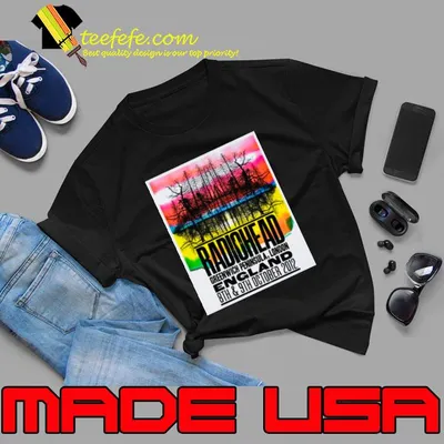 2012 Radiohead greenwich peninsula london england colors T-Shirt