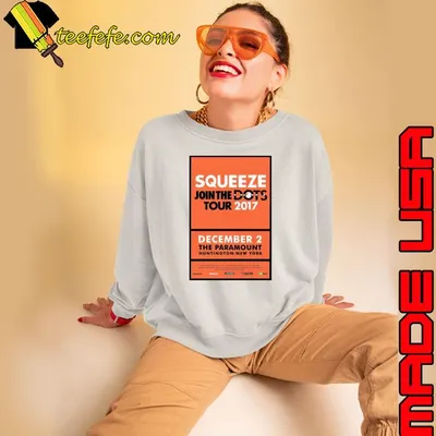 2017 squeeze join the dots december 2 the paramount concert flyer T-Shirt