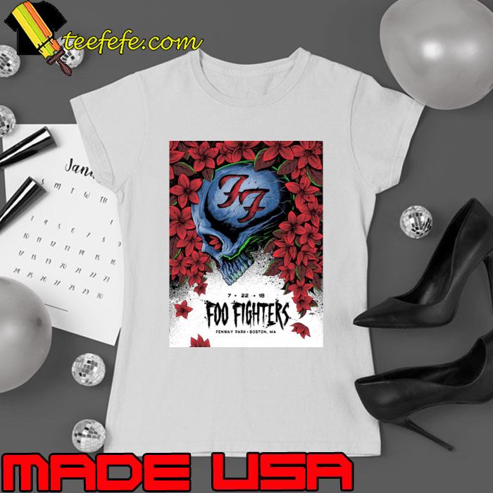 2018 Foo Fighters Fenway Park Rock Concert T-Shirt Ladies tee 2018 Foo Fighters Fenway Park Rock Concert T-Shirt Ladies tee