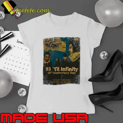 93 Til Infinity 30th Anniversary Tour 2023 Star Theater Portland T-Shirt