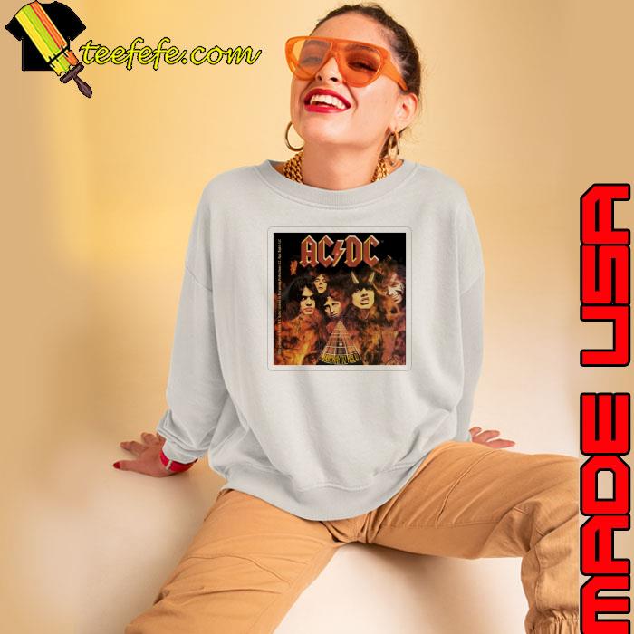 AC DC Highway To Hell With Logo And Band s Sweatshirt AC DC Highway To Hell With Logo And Band s Sweatshirt
