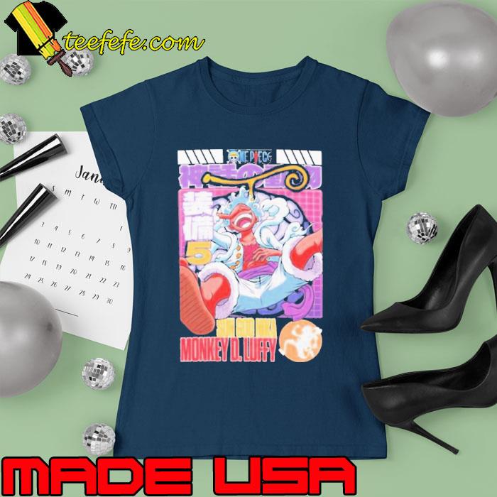 Anime Ape Clothing Gear 5th Luffy V3 One Piece s Ladies tee Anime Ape Clothing Gear 5th Luffy V3 One Piece s Ladies tee
