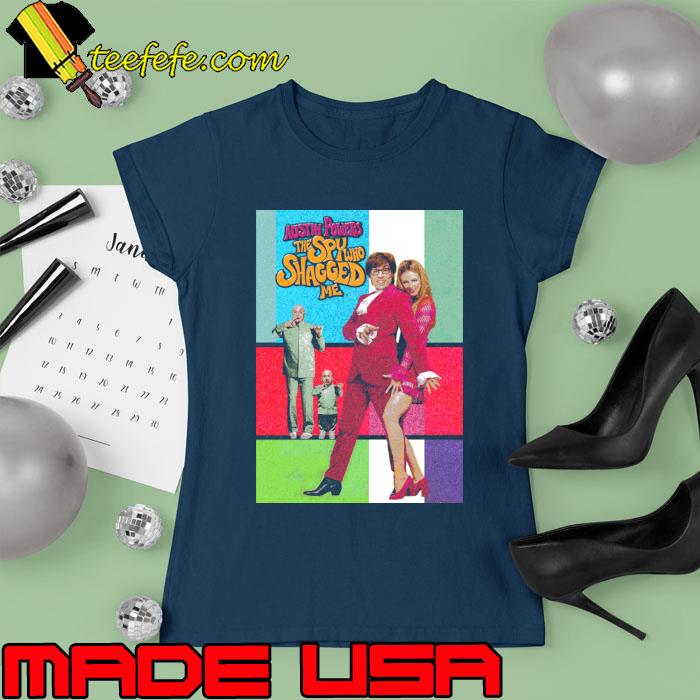 Austin Powers The Spy Who Shagged Me Vintage Film T-Shirt Ladies tee Austin Powers The Spy Who Shagged Me Vintage Film T-Shirt Ladies tee