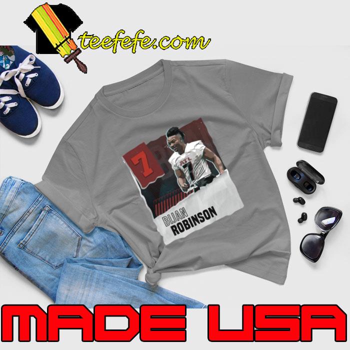 Bijan Robinson an American football running back for the Atlanta Falcons T-Shirt Unisex Bijan Robinson an American football running back for the Atlanta Falcons T-Shirt Unisex