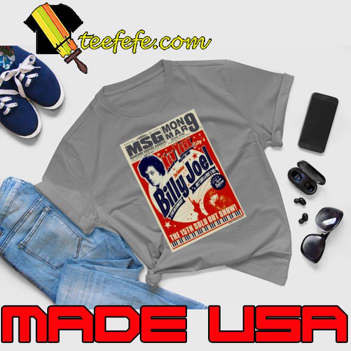 Billy Joel concert new york the 15th sold out show T-Shirt Unisex Billy Joel concert new york the 15th sold out show T-Shirt Unisex